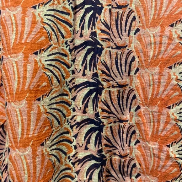 Simply Southern Pink and Navy Poncho/cover up Lg/Xlg - Picture 8 of 9